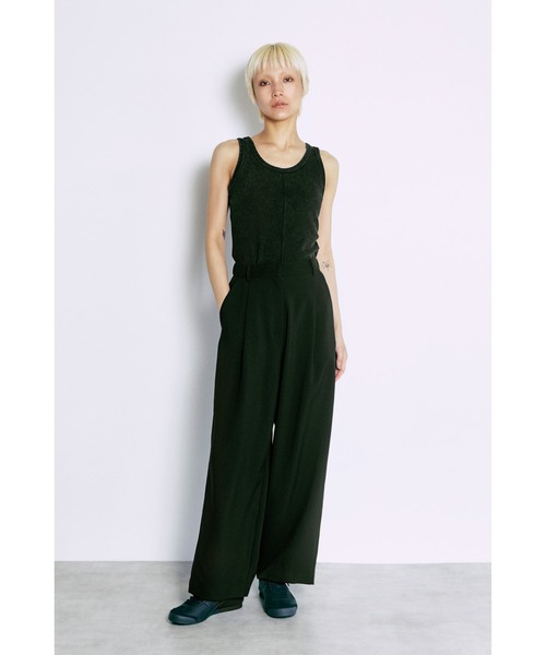 WCJ(ダブルシージェイ)の「【速乾】【防シワ】ワンタックパンツ(その他パンツ・レディース・ブラック/ピンク/グリーン・FREE)」の7枚目の写真