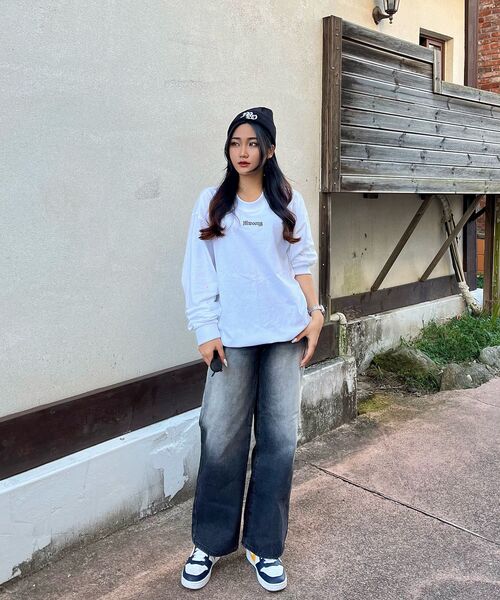 MWOONG（ムン）の「Familia Long Sleeve(WHITE)（Tシャツ/カットソー・メンズ・その他・M2/M1）」の2枚目の写真