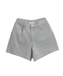 Fade washing denim half pants_4 Colors