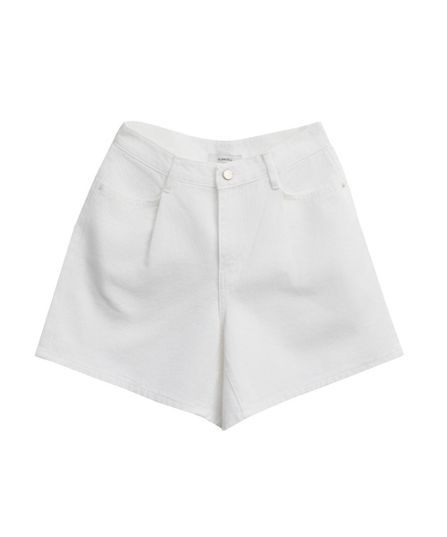 SLOWLOLLI(スローローリ)の「Fade washing denim half pants_4 Colors(その他パンツ・レディース・PINK/スカイブルー/ホワイト/グレー・1(S)/2(M)/3(L))」の2枚目の写真