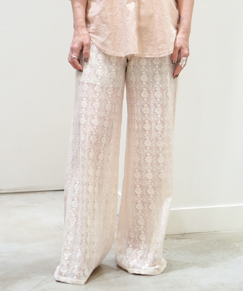 AP STUDIO（エーピーストゥディオ）の「【XIRENA/キセレナ】VINTAGE COTTON LACE PANTS（その他パンツ・レディース・ブラウン/アイボリー・FREE）」の2枚目の写真