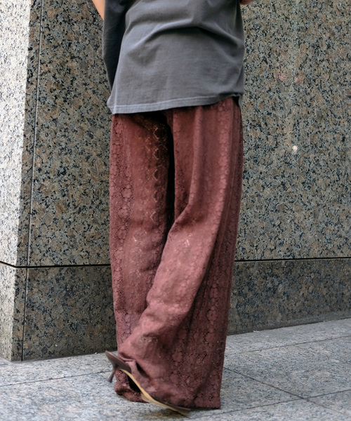 AP STUDIO（エーピーストゥディオ）の「【XIRENA/キセレナ】VINTAGE COTTON LACE PANTS（その他パンツ・レディース・ブラウン/アイボリー・FREE）」の3枚目の写真