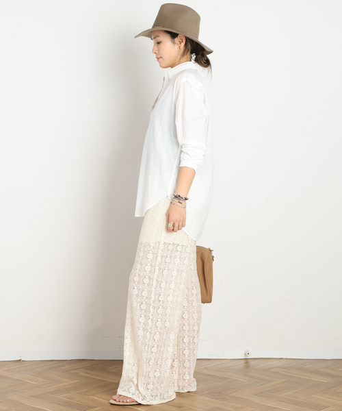 AP STUDIO（エーピーストゥディオ）の「【XIRENA/キセレナ】VINTAGE COTTON LACE PANTS（その他パンツ・レディース・ブラウン/アイボリー・FREE）」の20枚目の写真