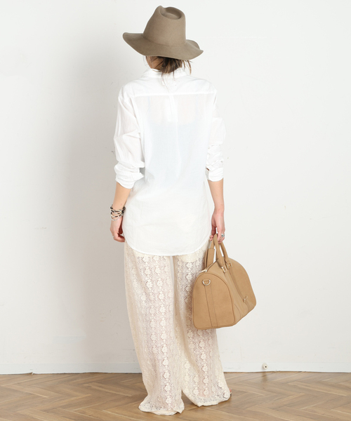 AP STUDIO（エーピーストゥディオ）の「【XIRENA/キセレナ】VINTAGE COTTON LACE PANTS（その他パンツ・レディース・ブラウン/アイボリー・FREE）」の21枚目の写真