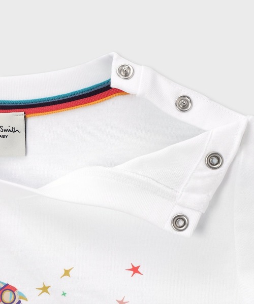 Paul Smith JUNIOR(ポールスミスジュニア)の「ジュニア ロケットギミック Tシャツ / 893198 3561217(Tシャツ/カットソー・キッズ・オフホワイト/ネイビー・130cm/120cm/110cm/100cm)」の9枚目の写真
