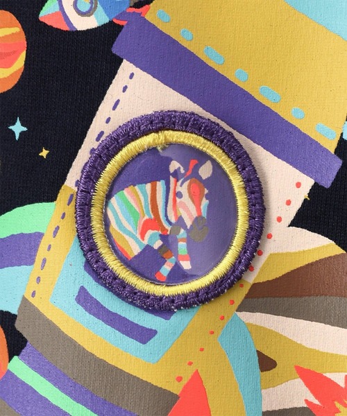 Paul Smith JUNIOR(ポールスミスジュニア)の「ジュニア ロケットギミック Tシャツ / 893198 3561217(Tシャツ/カットソー・キッズ・オフホワイト/ネイビー・130cm/120cm/110cm/100cm)」の3枚目の写真