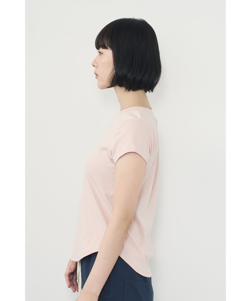 Limue(リミュ)の「刺繍ロゴTee(Tシャツ/カットソー・レディース・チャコールグレー/ホワイト/ピンク・FREE)」の15枚目の写真
