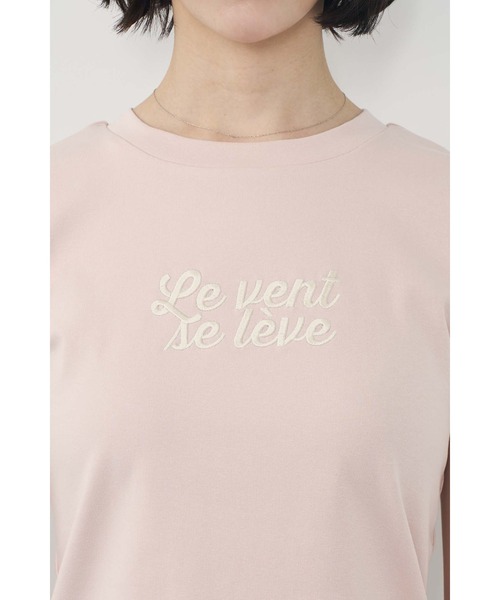 Limue(リミュ)の「刺繍ロゴTee(Tシャツ/カットソー・レディース・チャコールグレー/ホワイト/ピンク・FREE)」の18枚目の写真