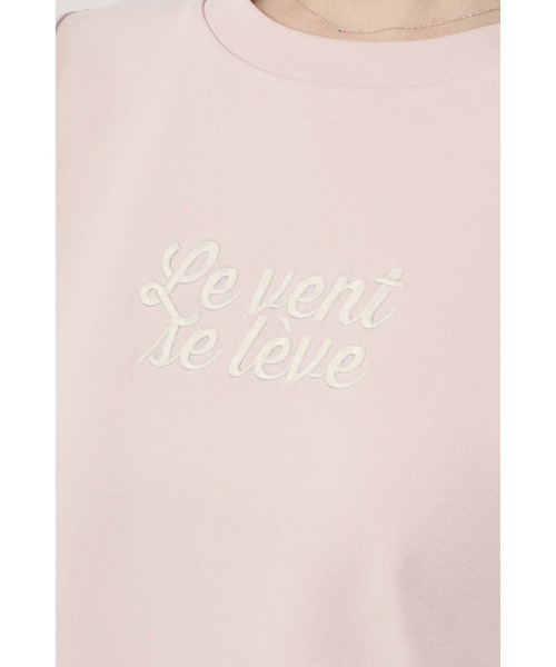 Limue(リミュ)の「刺繍ロゴTee(Tシャツ/カットソー・レディース・チャコールグレー/ホワイト/ピンク・FREE)」の19枚目の写真