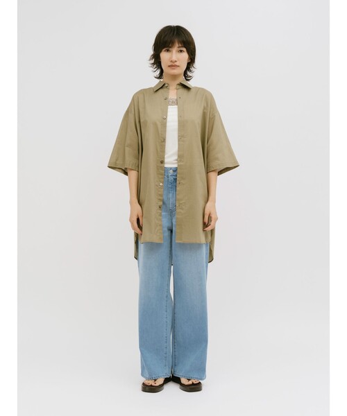 MIDIUMISOLID(ミディウミソリッド)の「MIDIUMISOLID for Ladies イージーデニム(デニムパンツ・レディース・ブルー/ライトブルー・FREE)」の10枚目の写真