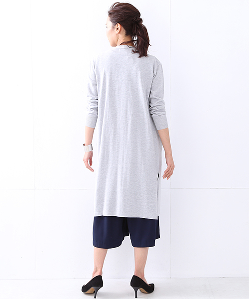 BEAMS LIGHTS Women's(ビームスライツ ウィメンズ)の「【予約】【InRed 5月号 掲載】BEAMS LIGHTS / UVカット コーディガン(カーディガン/ボレロ・レディース・グレー/ネイビー・ONE SIZE)」の11枚目の写真