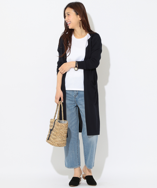 BEAMS LIGHTS Women's(ビームスライツ ウィメンズ)の「【予約】【InRed 5月号 掲載】BEAMS LIGHTS / UVカット コーディガン(カーディガン/ボレロ・レディース・グレー/ネイビー・ONE SIZE)」の21枚目の写真