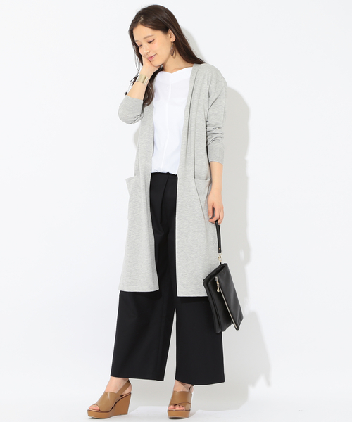 BEAMS LIGHTS Women's(ビームスライツ ウィメンズ)の「【予約】【InRed 5月号 掲載】BEAMS LIGHTS / UVカット コーディガン(カーディガン/ボレロ・レディース・グレー/ネイビー・ONE SIZE)」の15枚目の写真