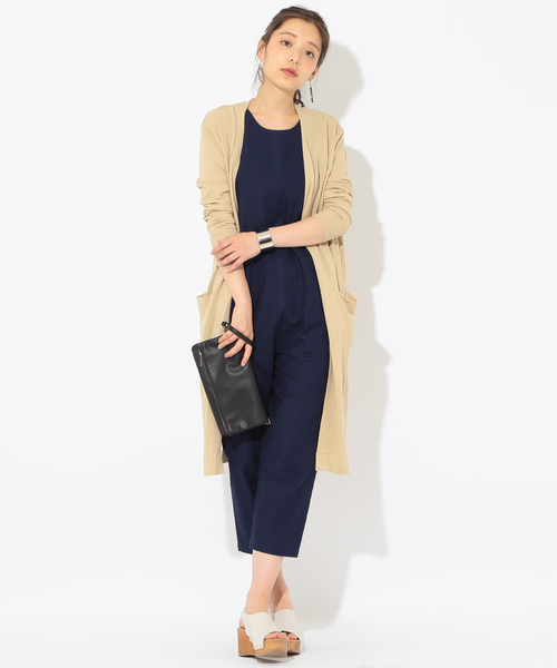 BEAMS LIGHTS Women's(ビームスライツ ウィメンズ)の「【予約】【InRed 5月号 掲載】BEAMS LIGHTS / UVカット コーディガン(カーディガン/ボレロ・レディース・グレー/ネイビー・ONE SIZE)」の18枚目の写真