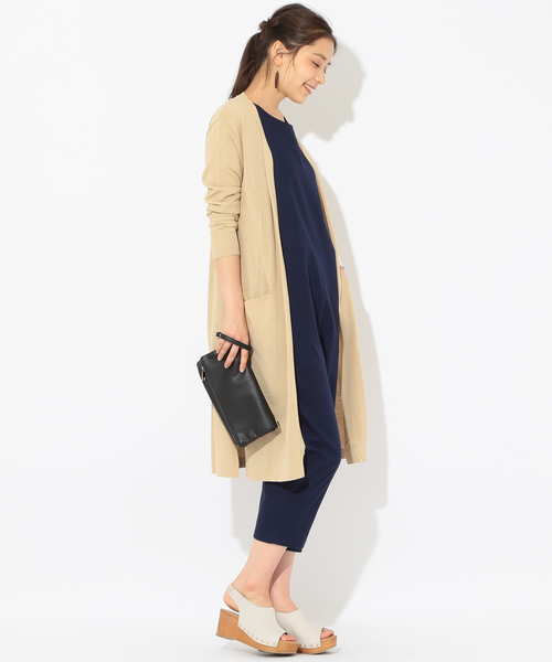 BEAMS LIGHTS Women's(ビームスライツ ウィメンズ)の「【予約】【InRed 5月号 掲載】BEAMS LIGHTS / UVカット コーディガン(カーディガン/ボレロ・レディース・グレー/ネイビー・ONE SIZE)」の19枚目の写真