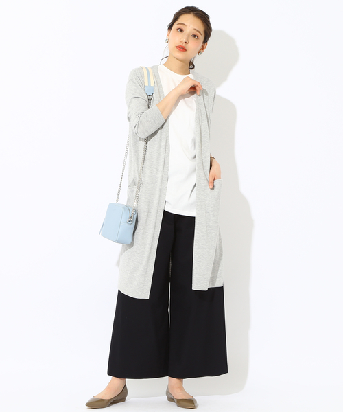 BEAMS LIGHTS Women's(ビームスライツ ウィメンズ)の「【予約】【InRed 5月号 掲載】BEAMS LIGHTS / UVカット コーディガン(カーディガン/ボレロ・レディース・グレー/ネイビー・ONE SIZE)」の12枚目の写真