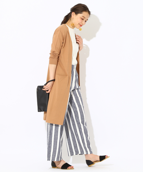 BEAMS LIGHTS Women's(ビームスライツ ウィメンズ)の「【予約】【InRed 5月号 掲載】BEAMS LIGHTS / UVカット コーディガン(カーディガン/ボレロ・レディース・グレー/ネイビー・ONE SIZE)」の14枚目の写真