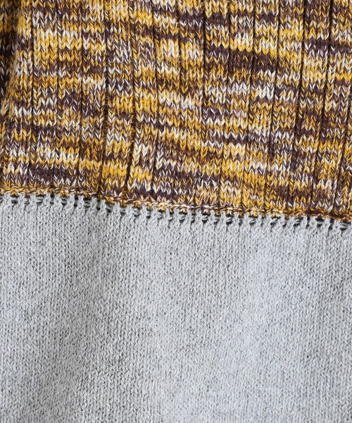 BASERANGE（ベースレンジ）の「BASERANGE / ベースレンジ：WASTE CROPPED SWEATER：PUWC-TC-AU25[ANN]（ニット/セーター・レディース・ブラウン系その他・XS-S）」の7枚目の写真