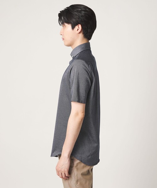 A DAY IN THE LIFE UNITED ARROWS（アデイインザライフユナイテッドアローズ）の「カノコジャージー カッタウェイカラーシャツ＜A DAY IN THE LIFE＞（シャツ/ブラウス・メンズ・ホワイト/ロイヤルブルー/ネイビー・M/L/XL）」の16枚目の写真