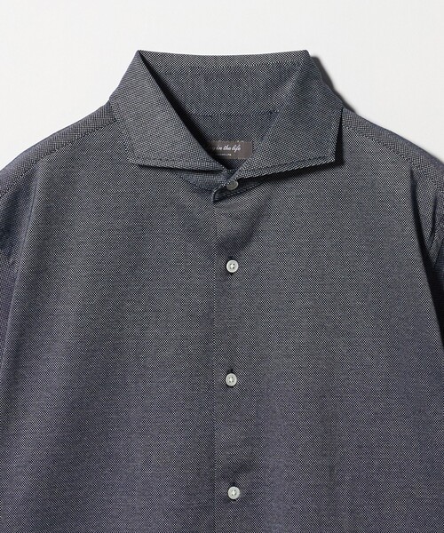 A DAY IN THE LIFE UNITED ARROWS（アデイインザライフユナイテッドアローズ）の「カノコジャージー カッタウェイカラーシャツ＜A DAY IN THE LIFE＞（シャツ/ブラウス・メンズ・ホワイト/ロイヤルブルー/ネイビー・M/L/XL）」の20枚目の写真