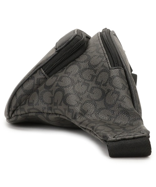 Guess(ゲス)の「TURI Bum Bag ウエストポーチ ボディバッグ メンズバッグ(ボディバッグ/ウエストポーチ・メンズ・ダークグレー/ダークブラウン・ONE SIZE)」の14枚目の写真