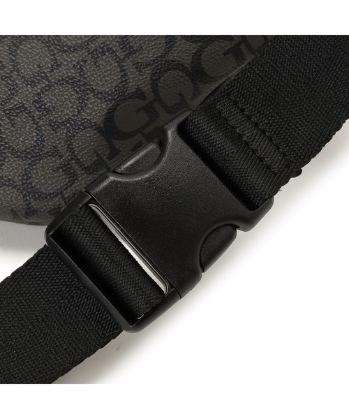 Guess(ゲス)の「TURI Bum Bag ウエストポーチ ボディバッグ メンズバッグ(ボディバッグ/ウエストポーチ・メンズ・ダークグレー/ダークブラウン・ONE SIZE)」の10枚目の写真