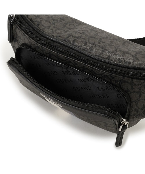 Guess(ゲス)の「TURI Bum Bag ウエストポーチ ボディバッグ メンズバッグ(ボディバッグ/ウエストポーチ・メンズ・ダークグレー/ダークブラウン・ONE SIZE)」の8枚目の写真