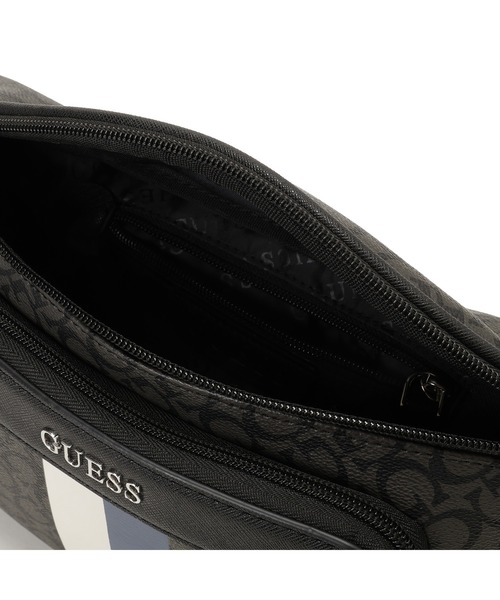 Guess(ゲス)の「TURI Bum Bag ウエストポーチ ボディバッグ メンズバッグ(ボディバッグ/ウエストポーチ・メンズ・ダークグレー/ダークブラウン・ONE SIZE)」の7枚目の写真