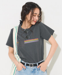 Ocean Pacific × FREAK'S STORE/オーシャンパシフィック 【Beach & Festival】 HERITAGE RAINBOW Tシャツ