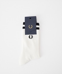 FRED PERRY | 【WEB先行予約】[FRED PERRY/フレッドペリー] ワンポイントロゴ ティップド スポーツソックス(WEB限定)(ソックス/靴下)