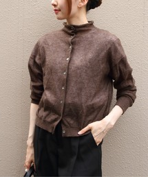 THE SHINZONE/シンゾーン シアーアーガイルニットカーディガン SHEER ARGYLE KNIT CARDIGAN 26AMSNI09