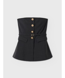 EIMY ISTOIRE | SIGN BUTTON BUSTIER(その他トップス)