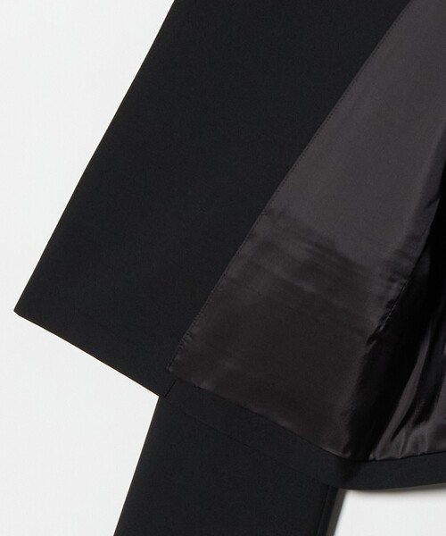 H BEAUTY&YOUTH UNITED ARROWS(エイチビューティーアンドユースユナイテッドアローズ)の「<H>トロピカルクロス Vネック ジャケット(テーラードジャケット・レディース・グレー系/ブラック・S/M)」の15枚目の写真