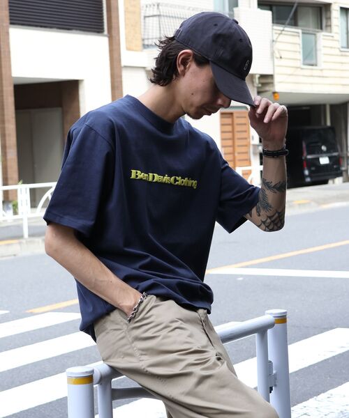 BEN DAVIS(ベンデイビス)の「【BEN DAVIS(ベンデイビス)】 COLOR LOGO TEE / Tシャツ 半袖 クルーネック プリント ワンポイント ユニセックス オーバーサイズ(Tシャツ/カットソー・メンズ・ブラック/ネイビー/ホワイト/サックスブルー・LARGE/MEDIUM/X-LARGE)」の18枚目の写真