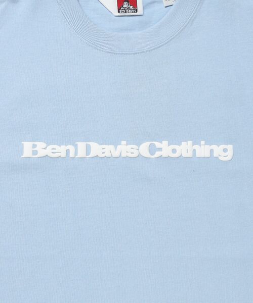 BEN DAVIS(ベンデイビス)の「【BEN DAVIS(ベンデイビス)】 COLOR LOGO TEE / Tシャツ 半袖 クルーネック プリント ワンポイント ユニセックス オーバーサイズ(Tシャツ/カットソー・メンズ・ブラック/ネイビー/ホワイト/サックスブルー・LARGE/MEDIUM/X-LARGE)」の16枚目の写真