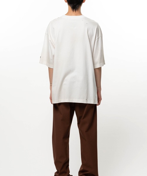 Maison MIHARA YASUHIRO(メゾンミハラヤスヒロ)の「Leon Doodle Printed T-shirt(Tシャツ/カットソー・メンズ・グレー/ホワイト/ブラック・46/44/48)」の7枚目の写真