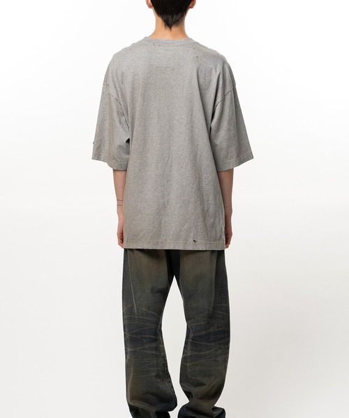 Maison MIHARA YASUHIRO(メゾンミハラヤスヒロ)の「Leon Doodle Printed T-shirt(Tシャツ/カットソー・メンズ・グレー/ホワイト/ブラック・46/44/48)」の17枚目の写真