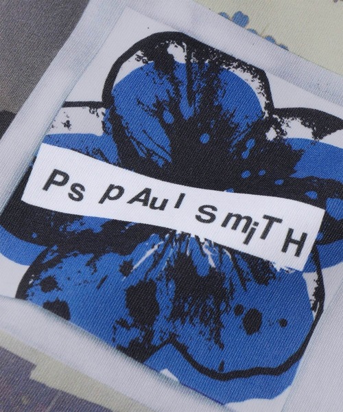 PS Paul Smith（ピーエスポールスミス）の「【オンラインショップ限定】ウィメンズ コラージュプリント 半袖Tシャツ / 265029 232V（Tシャツ/カットソー・レディース・ホワイト・MEDIUM/2L）」の2枚目の写真