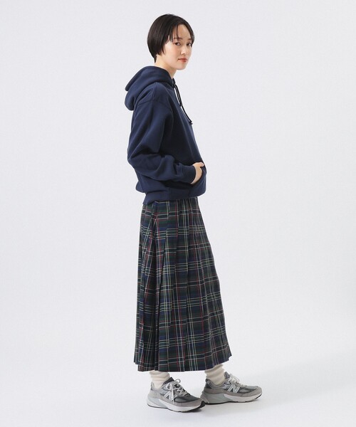 BEAMS BOY(ビームスボーイ)の「【別注】GOOD ROCK SPEED / カレッジ パーカ(スウェット・レディース・ネイビー/グレー・ONE SIZE)」の4枚目の写真