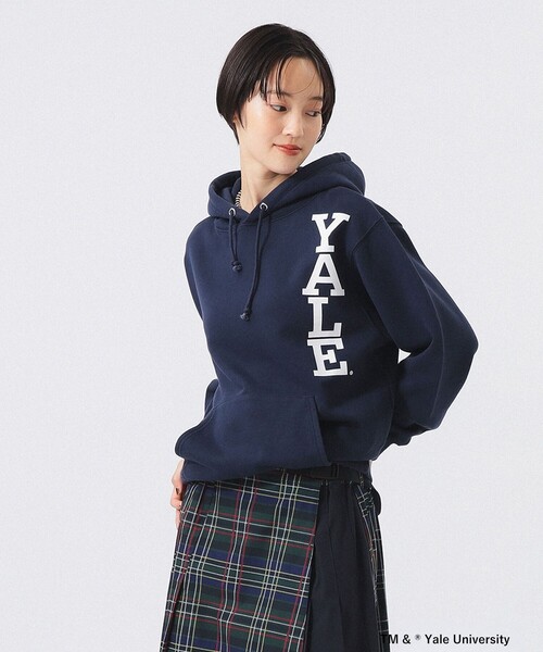 BEAMS BOY(ビームスボーイ)の「【別注】GOOD ROCK SPEED / カレッジ パーカ(スウェット・レディース・ネイビー/グレー・ONE SIZE)」の6枚目の写真