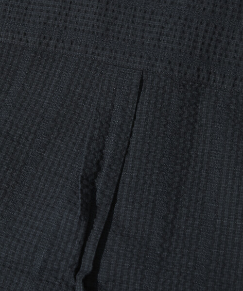 FREAK'S STORE(フリークスストア)の「シアサッカー スピンドル オープンカラー 半袖シャツ(シャツ/ブラウス・メンズ・ブラウン/オフホワイト/ブラック/サックスブルー・MEDIUM/LARGE)」の13枚目の写真