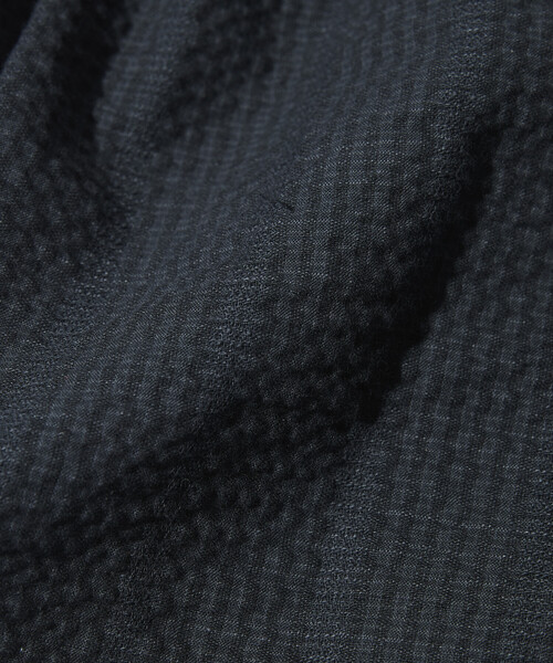 FREAK'S STORE(フリークスストア)の「シアサッカー スピンドル オープンカラー 半袖シャツ(シャツ/ブラウス・メンズ・ブラウン/オフホワイト/ブラック/サックスブルー・MEDIUM/LARGE)」の14枚目の写真