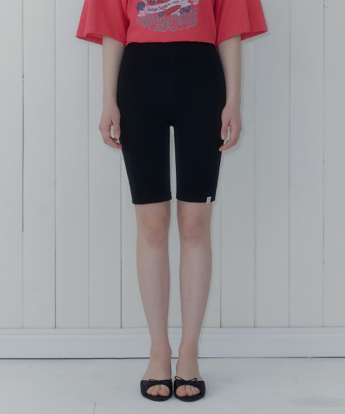 TWEE(トゥウィー)の「ベクピンタックバイカーパンツ(その他パンツ・レディース・Beige/ブラック/チャコール・FREE)」の5枚目の写真
