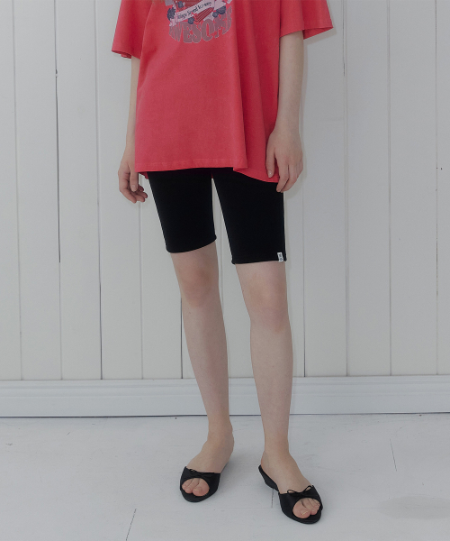 TWEE(トゥウィー)の「ベクピンタックバイカーパンツ(その他パンツ・レディース・Beige/ブラック/チャコール・FREE)」の4枚目の写真