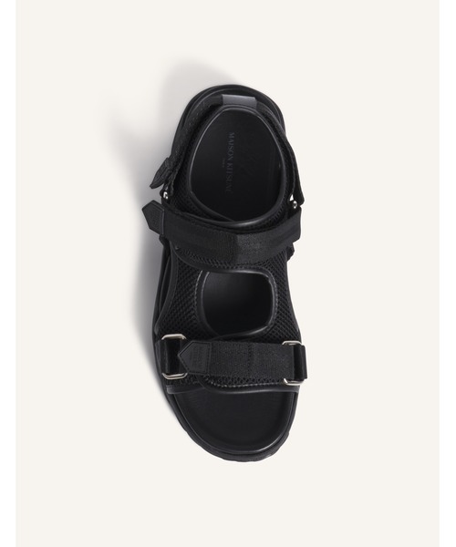 Maison Kitsune(メゾンキツネ)の「MESH SANDALS(サンダル・メンズ・ブラック・41/42)」の7枚目の写真
