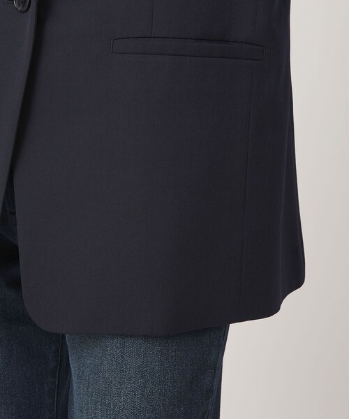 green label relaxing（グリーンレーベルリラクシング）の「［size SHORT/TALLあり］Greed グリード ノーラペル ジャケット ウォッシャブル（ノーカラージャケット・レディース・その他1/モカ/ネイビー・TALL/40/38/36/SHORT）」の17枚目の写真
