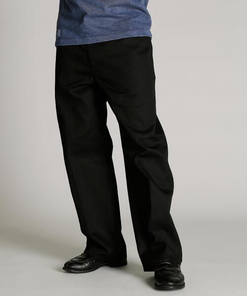Schott（ショット）の「Schott/ショット/TC WORK PANTS/ティーシー ワーク パンツ（チノパンツ・メンズ・ブラック/グレー/カーキ・S/XL/L/M）」の4枚目の写真