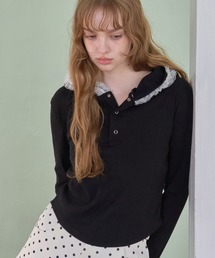レーススナップフーディ/Lace-Snap Hoodie