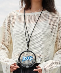 POLeR（ポーラー）の「POLeR/ポーラー HIGH&DRY PVC ROUND POUCH ブランドロゴ クリア ミニポーチ メンズ レディース 秋 秋服 2026年秋冬（ポーチ）」