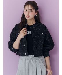 ダイヤステッチデニムジャケット